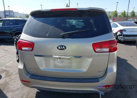 2017 Kia Sedona Lx from USA, damaged, VIN KNDMB5C14H6244871
